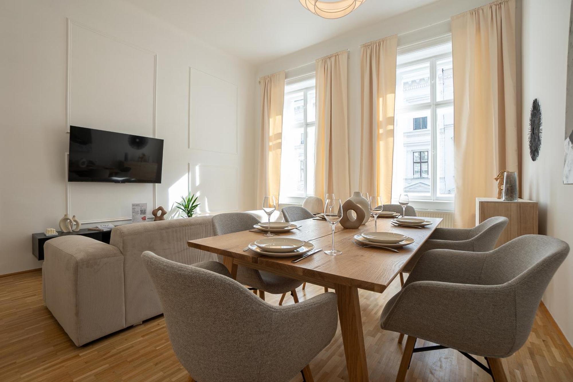 Apartament Vibrant 107 M2 Flat In The Center Wiedeń